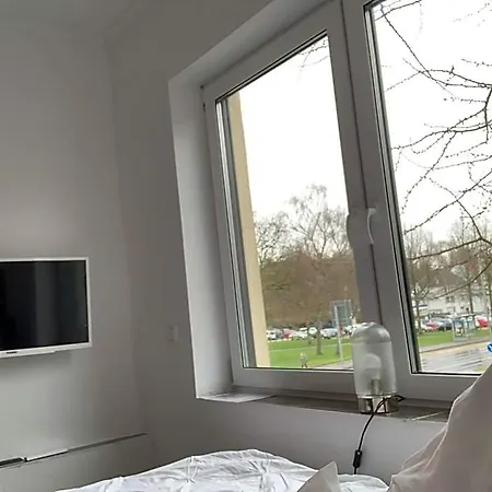 Geroweiher Doppelbettzimmer Stadtmitte Μοτέλ Mönchengladbach